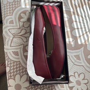 Dark Red Flats